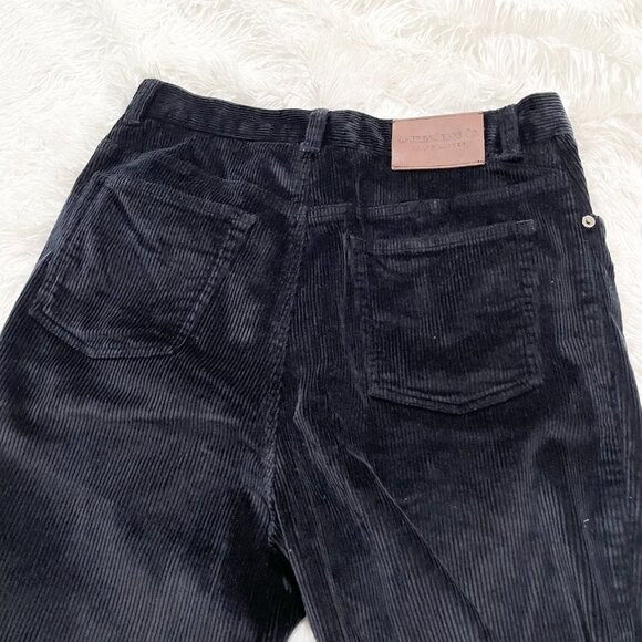 Women Lauren Ralph Lauren Corduroy Straight Leg Jeans in Midnight Blue Size 10 - Picture 9 of 10